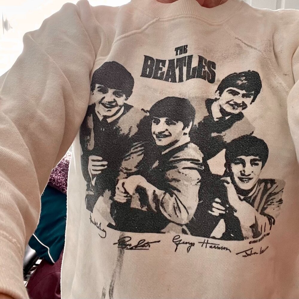 1963 Beatles Tour Original Sweatshirt